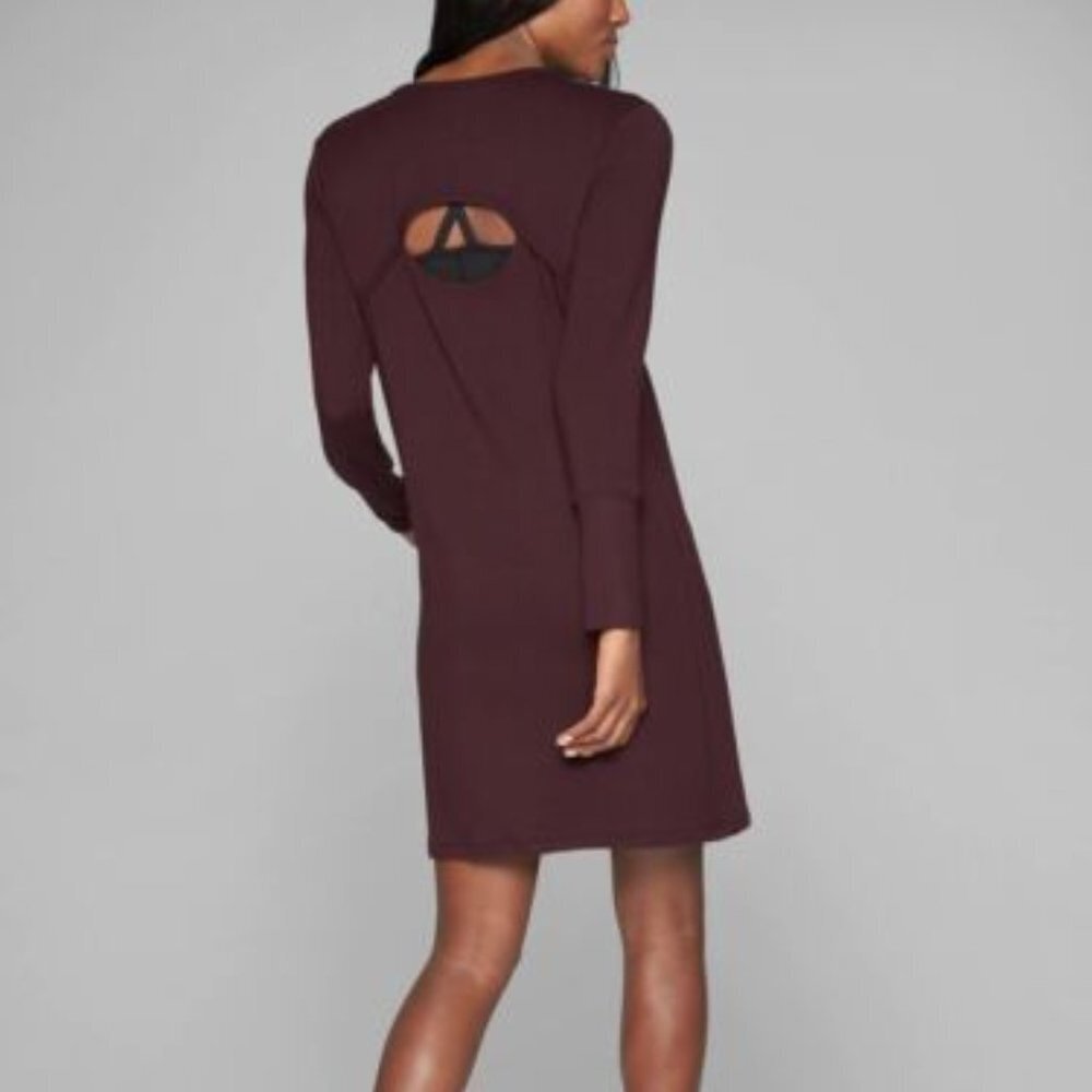 Athleta Crossover Sweatshirt Dress Size XS